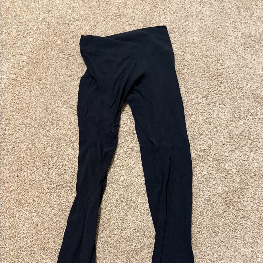 BLACK LULULEMON ALIGN LEGGINGS